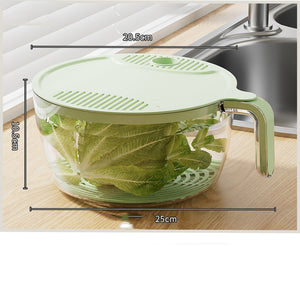 Galuxia Multifunctional Drainage Basin For Domestic Kitchen Rice Fruit Washing Basket Vegetable Basket Wash Multi Function Kitchen Gadgets