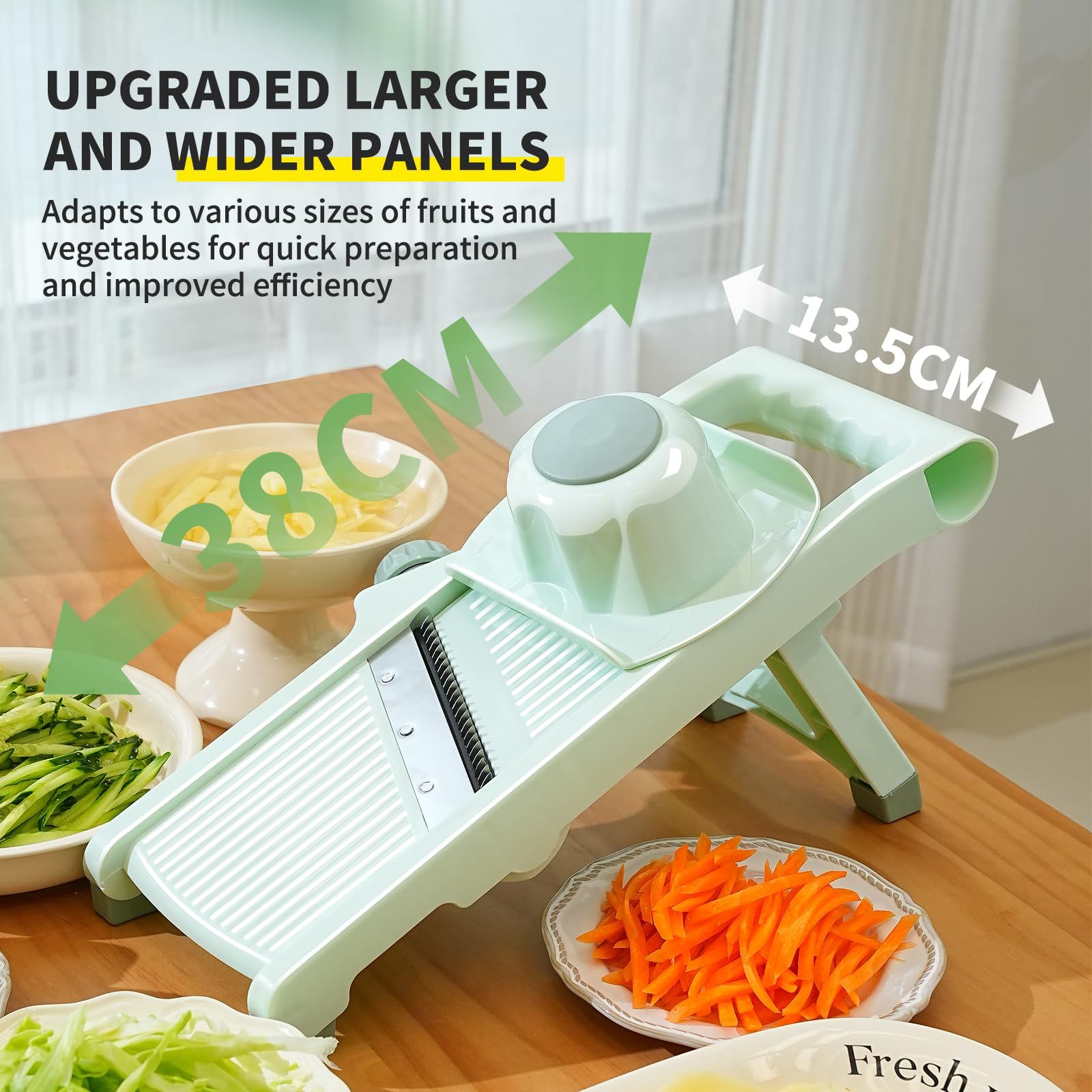 Galuxia Household Vegetable Cutting Potato Slicer Shredder Multifunctional Fruit Julienne Slicer Grater With Handle Kitchen Gadgets