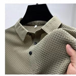 Galuxia Mesh Ice Silk Short Sleeve T-shirt Mens Clothing