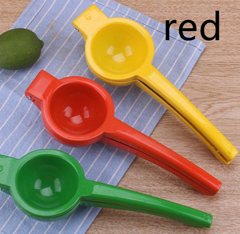 Galuxia Kitchen Gadgets Colored Handle Manual Lemon Press Plastic Fruit Juicer