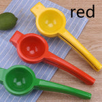 Galuxia Kitchen Gadgets Colored Handle Manual Lemon Press Plastic Fruit Juicer