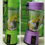 Galuxia Portable Blender With USB Rechargeable Mini Kitchen Fruit Juice Mixer Home Simple Portable Electric Mini Juicer
