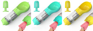 Galuxia Pet Water Bottle Feeder Bowl Garbage Bag Storage Portable Pet Outdoor Travel 3 In 1 Dog Water Bottle