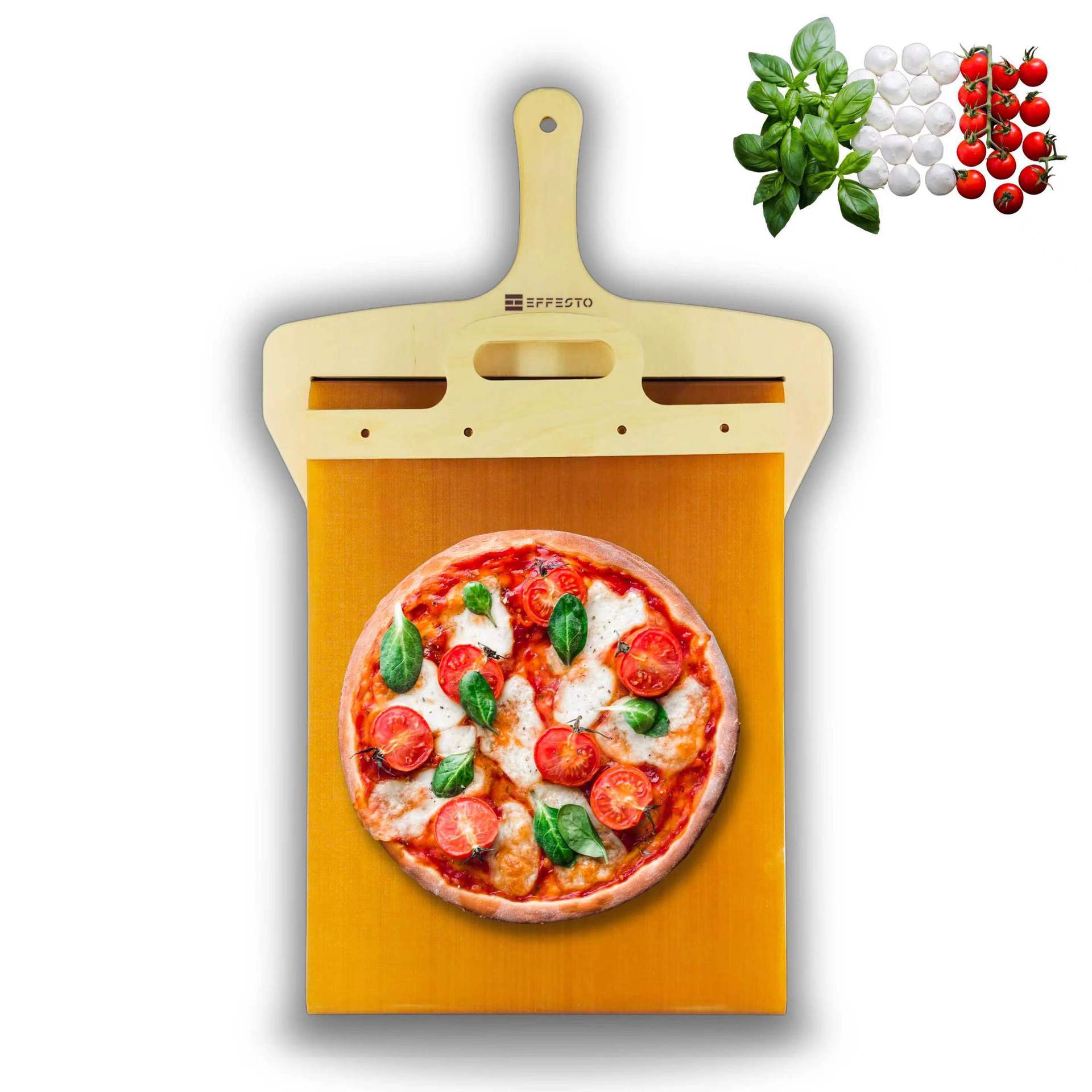 Galuxia Kitchen Gadgets Sliding Pizza Shovel Non Stick Pizza Smooth Cutting Board Storage Transfer Board Kitchen Baking Tool