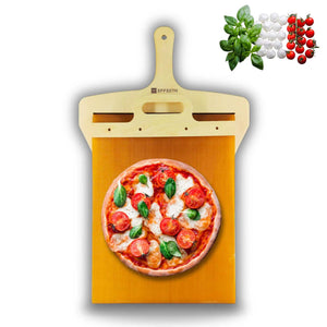 Galuxia Kitchen Gadgets Sliding Pizza Shovel Non Stick Pizza Smooth Cutting Board Storage Transfer Board Kitchen Baking Tool