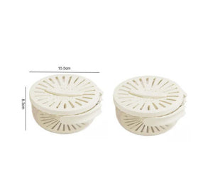 Galuxia Fruit Drain Basket With Lid Vegetable Washing Bowl Foldable Handle Cleaning Colander Plastic Refrigerator Crisper Kitchen Box Kitchen Gadgets