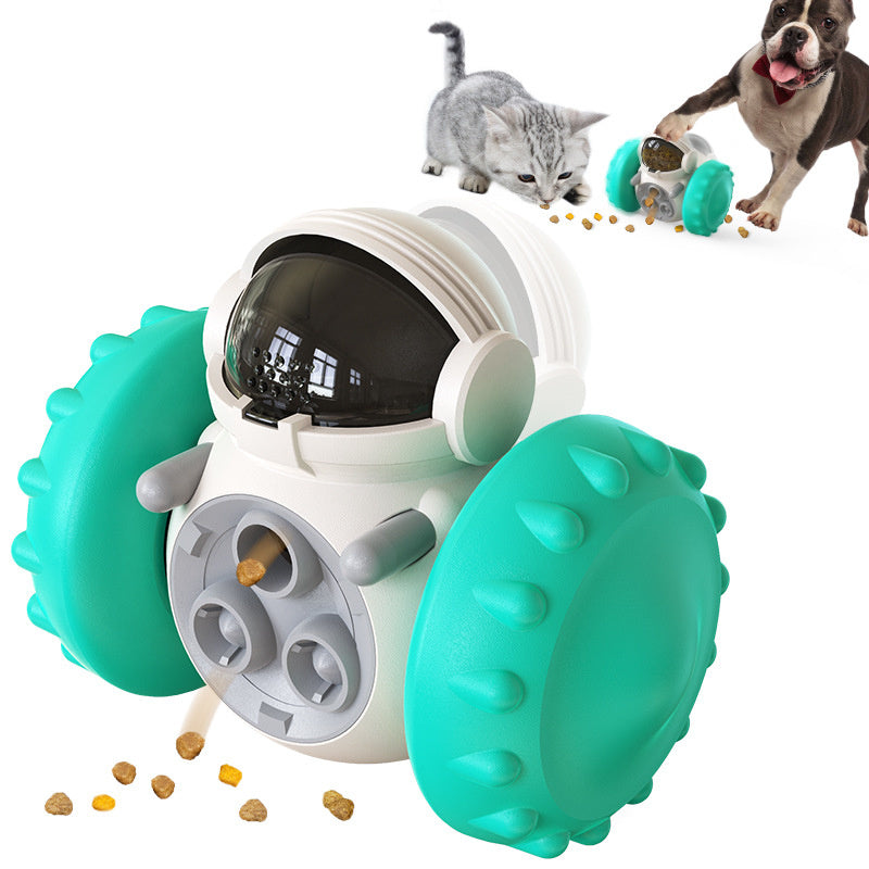 Galuxia Cat And Dog Toys Slow Food Interactive Balance Car Multifunctional Fun Development Smart Pet Feeding Dog Toy Car Pets Products