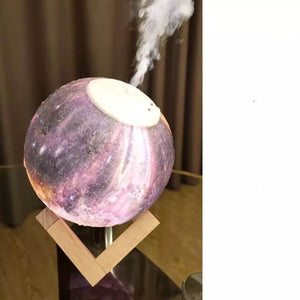Galuxia Lunar Humidifier Night Light Bedroom Household Aromatherapy Moisturizing Spray Dormitory Bedside Mute Creative Gift