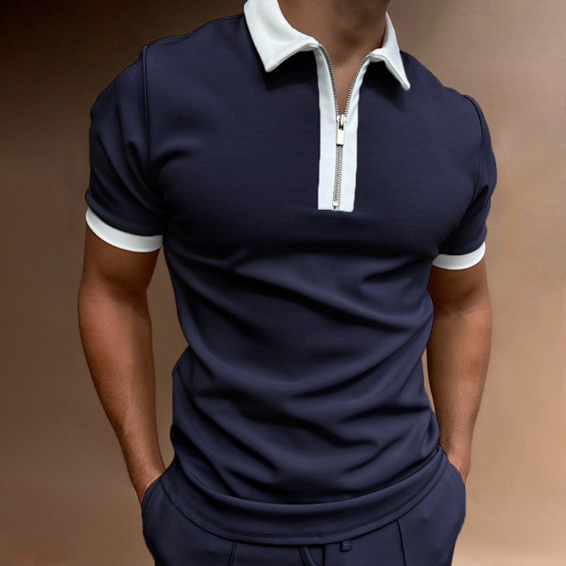 Galuxia Men's Polo Shirt Men Solid Polo Shirts Brand Men Short-Sleeved Shirt Summer Shirt Man Clothing
