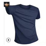 Galuxia Quick-drying Waterproof Anti-fouling T-shirt Couple Half Sleeve Bottoming Shirt