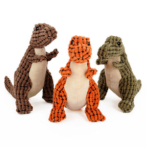 Galuxia Dinosaur Pet Toys Giant Dogs Pets Interactive Dog Toys For Large Dogs Chew Toys Chihuahua Plush Stuffing Squeakers