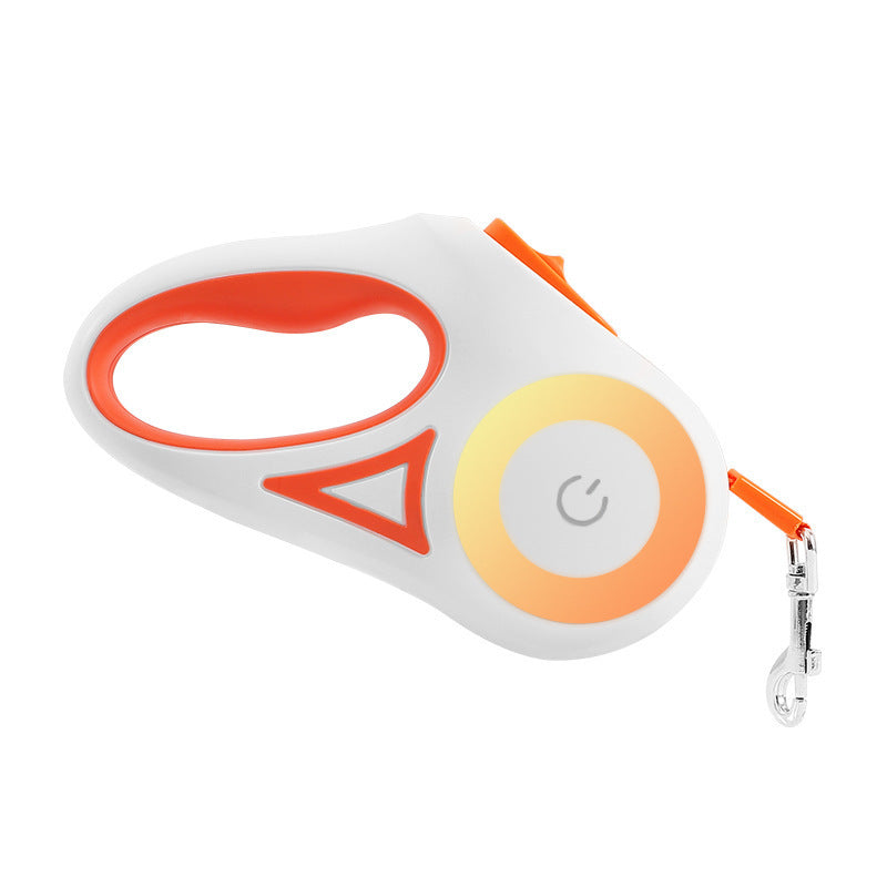 Galuxia Dog Leash Retractable Leash And Dog Collar Spotlight Automatic Pet Dog Cat Traction Rope For Small Medium Dogs Pet Product