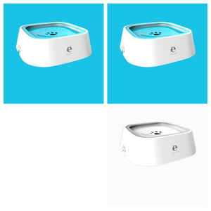 Galuxia 1.5L Cat Dog Water Bowl Carried Floating Bowl Anti-Overflow Slow Water Feeder Dispenser Pet Fountain ABS&PP Dog Supplies