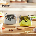 Galuxia 3 In 1 Stainless Steel Peeler Shredder Portable Manual Vegetable Fruit Cutter Multifunctional Scraper Kitchen Tool Kitchen Gadgets