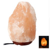 Galuxia Crystal salt lamp socket lamp creative decoration gift rose salt lamp night light bedside lamp