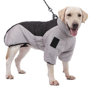 Galuxia New Winter Dog Coat Waterproof Pet Clothes For Medum Large Dogs Warm Thicken Dog Vest Custome Labrador Jacket