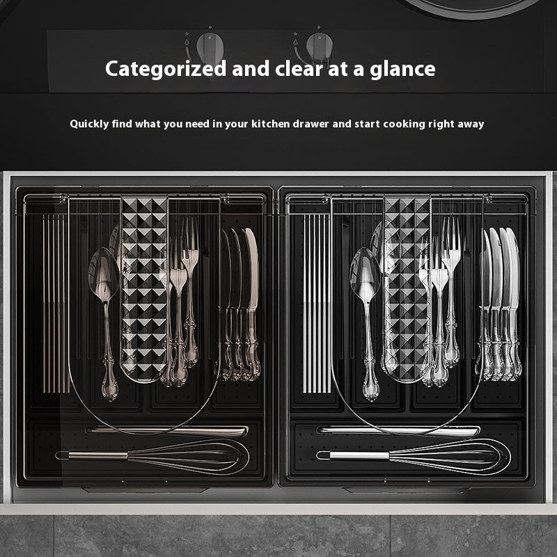 Galuxia Tableware Storage Box Dustproof With Cover Kitchen Gadgets