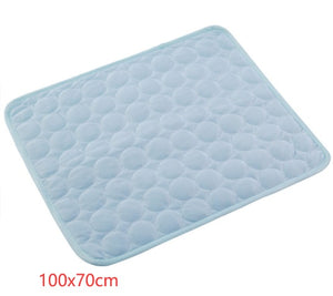 Galuxia Pet Dog Cat Ice Silk Cold Nest Pad For Cooling In Summer