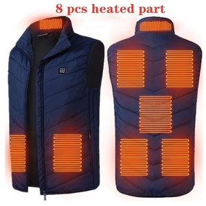 Galuxia Heated Vest Washable Usb Charging Electric Winter Clothes