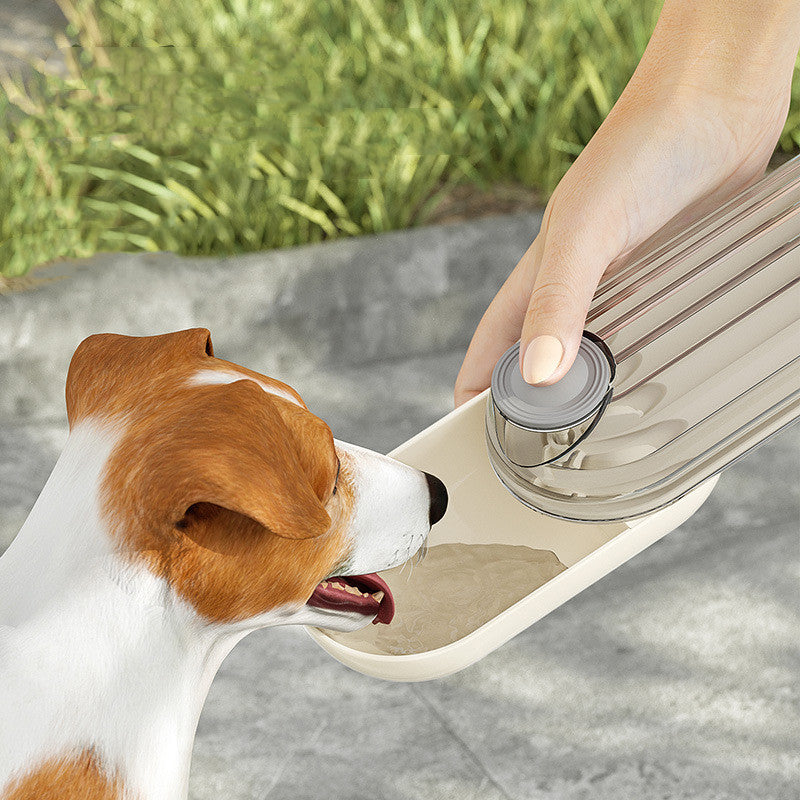 Galuxia 2 In 1 Pet Water Cup Segment Design Green Dog Walking Portable Drinking Cup Dog Feeding Supplies Pet Supplies Dog Walking Water Feeder Pets Products