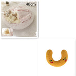Galuxia 2 In 1 Dog And Cat Bed Pet Winter Bed Round Plush Warm Bed House Soft Long Plush Pets Bed Pet Products