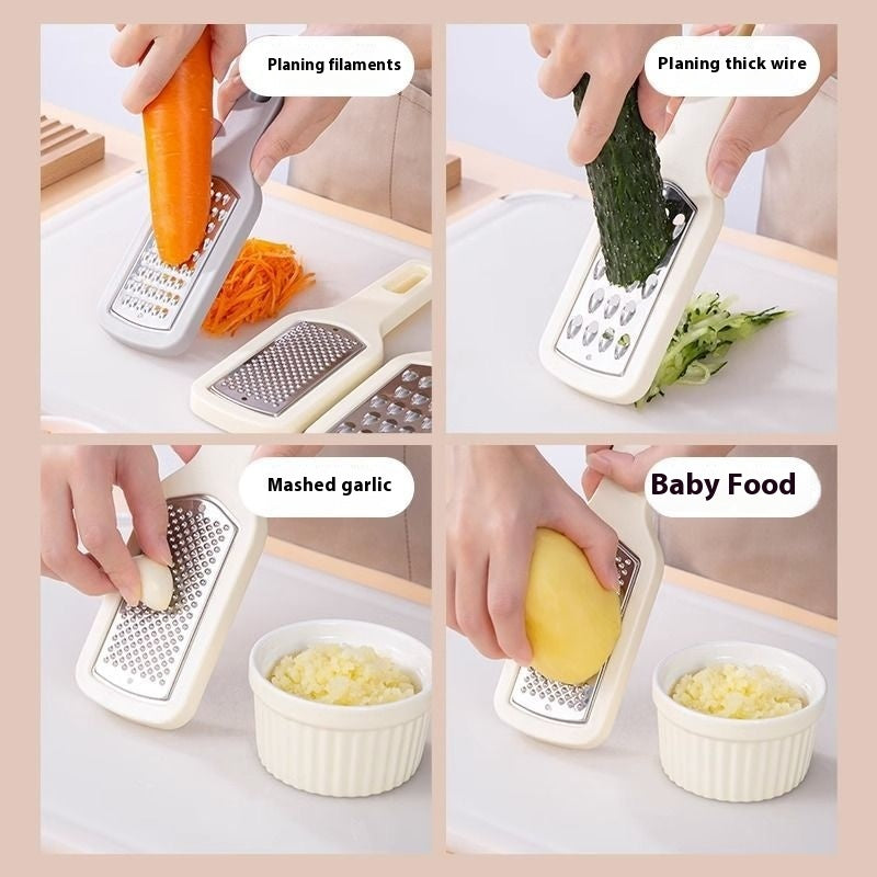 Galuxia 3 In 1 Cheese Grater Portable Handheld Stainless Steel Vegetable Grater Kitchen Tools Efficient Food Graters Home Kitchen Gadgets