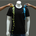 Galuxia Quick-drying Waterproof Anti-fouling T-shirt Couple Half Sleeve Bottoming Shirt