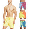 Galuxia Magical Change Color Beach Shorts Summer Men Swimming Trunks Swimwear Swimsuit Quick Dry bathing shorts Beach Pant