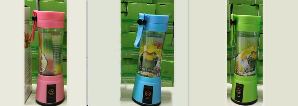 Galuxia Portable Blender With USB Rechargeable Mini Kitchen Fruit Juice Mixer Home Simple Portable Electric Mini Juicer
