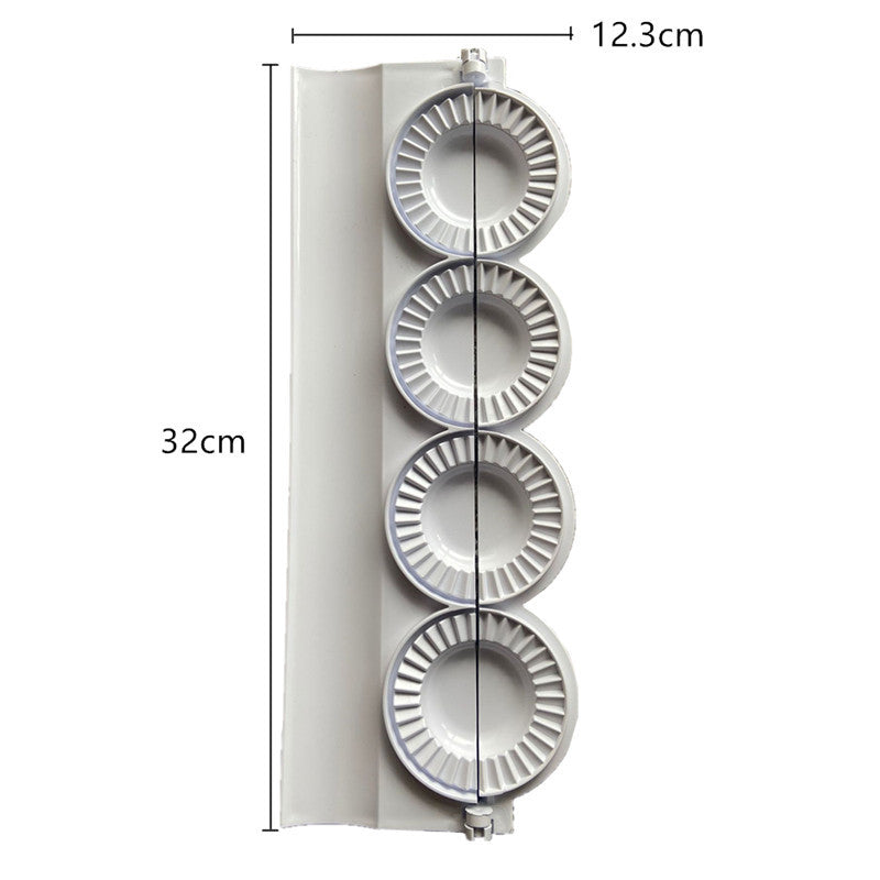 Galuxia Kitchen Gadgets Dumpling Mould Pure White