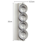 Galuxia Kitchen Gadgets Dumpling Mould Pure White