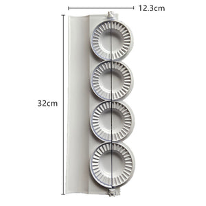 Galuxia Kitchen Gadgets Dumpling Mould Pure White