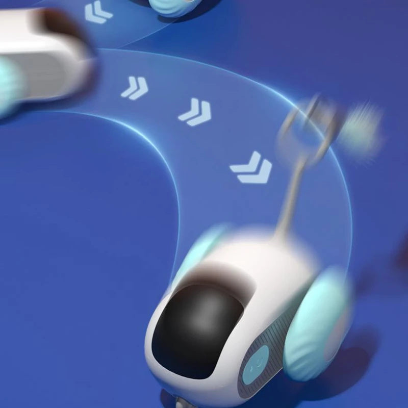 Galuxia Remote Control Interactive Cat Car Toy USB Charging Chasing Automatic Self-moving Remote Smart Control Car Interactive Cat Toy Pet Products