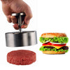 Galuxia Stainless Steel Patties Mould Burger Meat Press Kitchen Gadgets