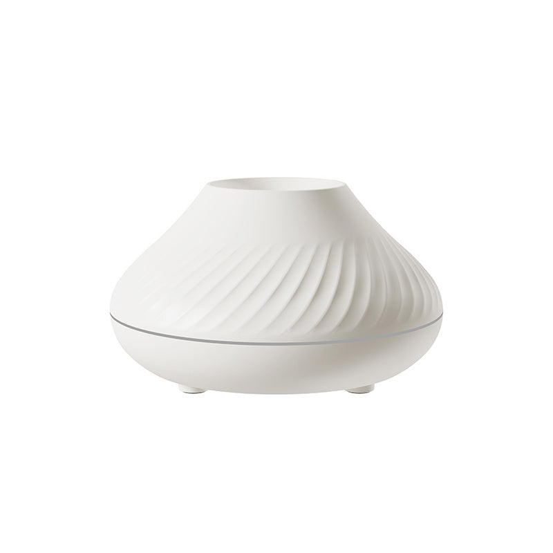 Galuxia Newest RGB Flame Aroma Diffuser 130Ml 3d Colorful Flame Humidifier Fire Volcano Diffuser Flame