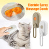 Galuxia Cat Steam Brush Steamy Dog Brush 3 In 1 Electric Spray Cat Hair Brushes For Massage Pet Grooming Comb Hair Removal Combs Pet Products