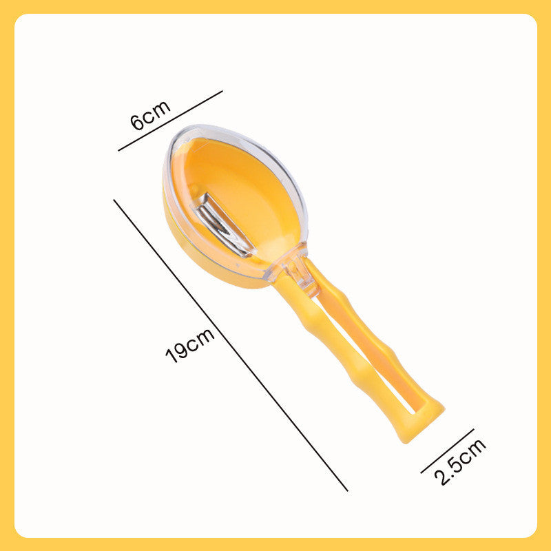 Galuxia Peeling Knife With Storage Lid Fruit And Potato Peeler Kitchen Gadgets