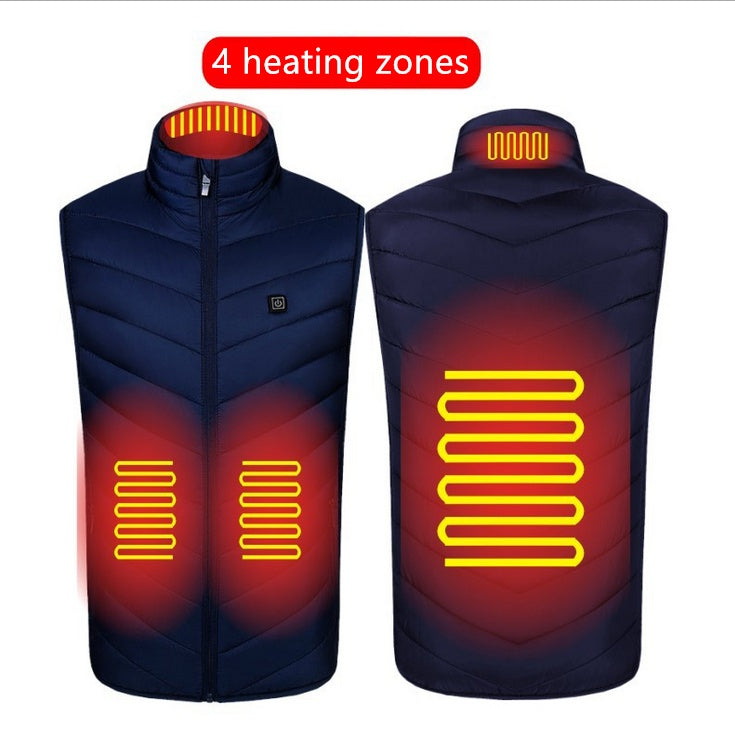 Galuxia Heated Vest Washable Usb Charging Electric Winter Clothes