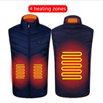 Galuxia Heated Vest Washable Usb Charging Electric Winter Clothes