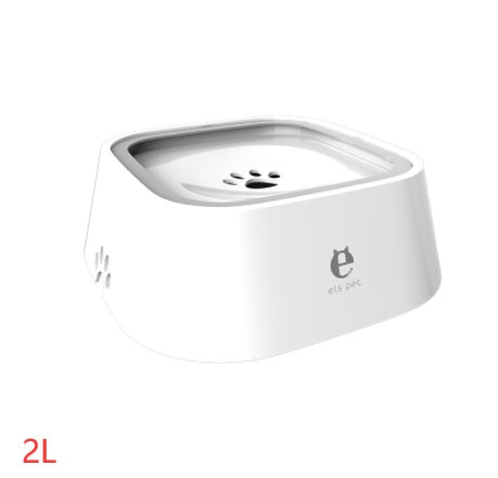 Galuxia 1.5L Cat Dog Water Bowl Carried Floating Bowl Anti-Overflow Slow Water Feeder Dispenser Pet Fountain ABS&PP Dog Supplies