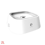 Galuxia 1.5L Cat Dog Water Bowl Carried Floating Bowl Anti-Overflow Slow Water Feeder Dispenser Pet Fountain ABS&PP Dog Supplies