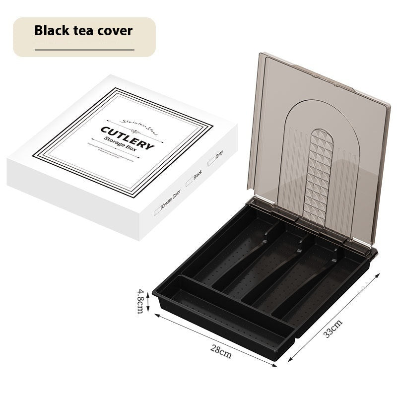 Galuxia Tableware Storage Box Dustproof With Cover Kitchen Gadgets
