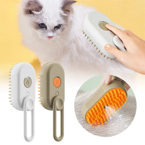 Galuxia Cat Steam Brush Steamy Dog Brush 3 In 1 Electric Spray Cat Hair Brushes For Massage Pet Grooming Comb Hair Removal Combs Pet Products