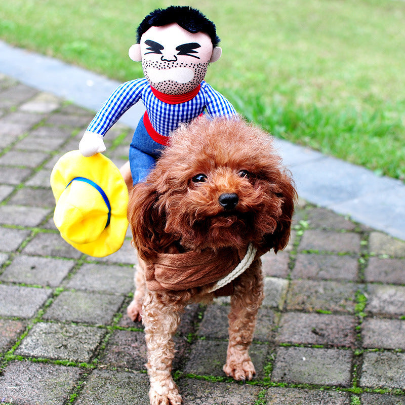 Galuxia Halloween Pet Costume Pet Dog Funny Clothes Adjustable Dog Cosplay Costume Scary Costume Party Gatherings