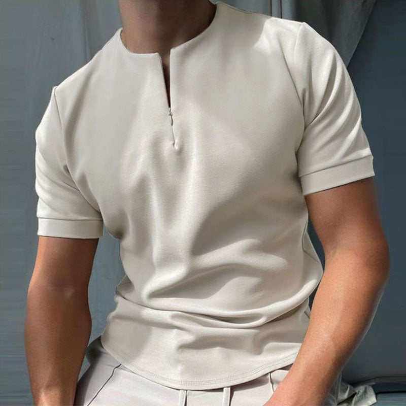 Galuxia Men's Polo Shirt Men Solid Polo Shirts Brand Men Short-Sleeved Shirt Summer Shirt Man Clothing