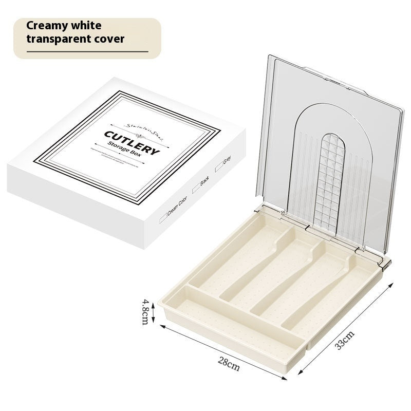 Galuxia Tableware Storage Box Dustproof With Cover Kitchen Gadgets