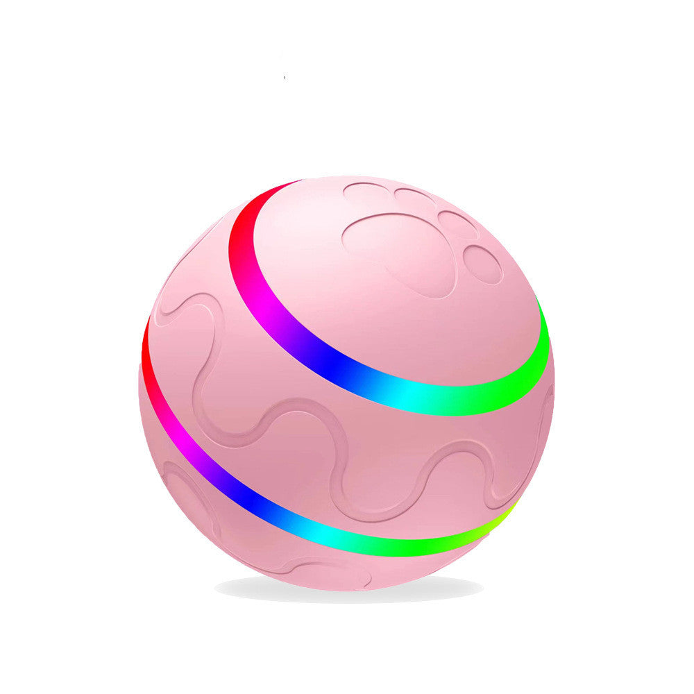 Galuxia Pet New Cat Wicked Ball Toy Intelligent Ball USB Cat Toys Self Rotating Ball Automatic Rotation Ball