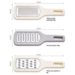 Galuxia 3 In 1 Cheese Grater Portable Handheld Stainless Steel Vegetable Grater Kitchen Tools Efficient Food Graters Home Kitchen Gadgets
