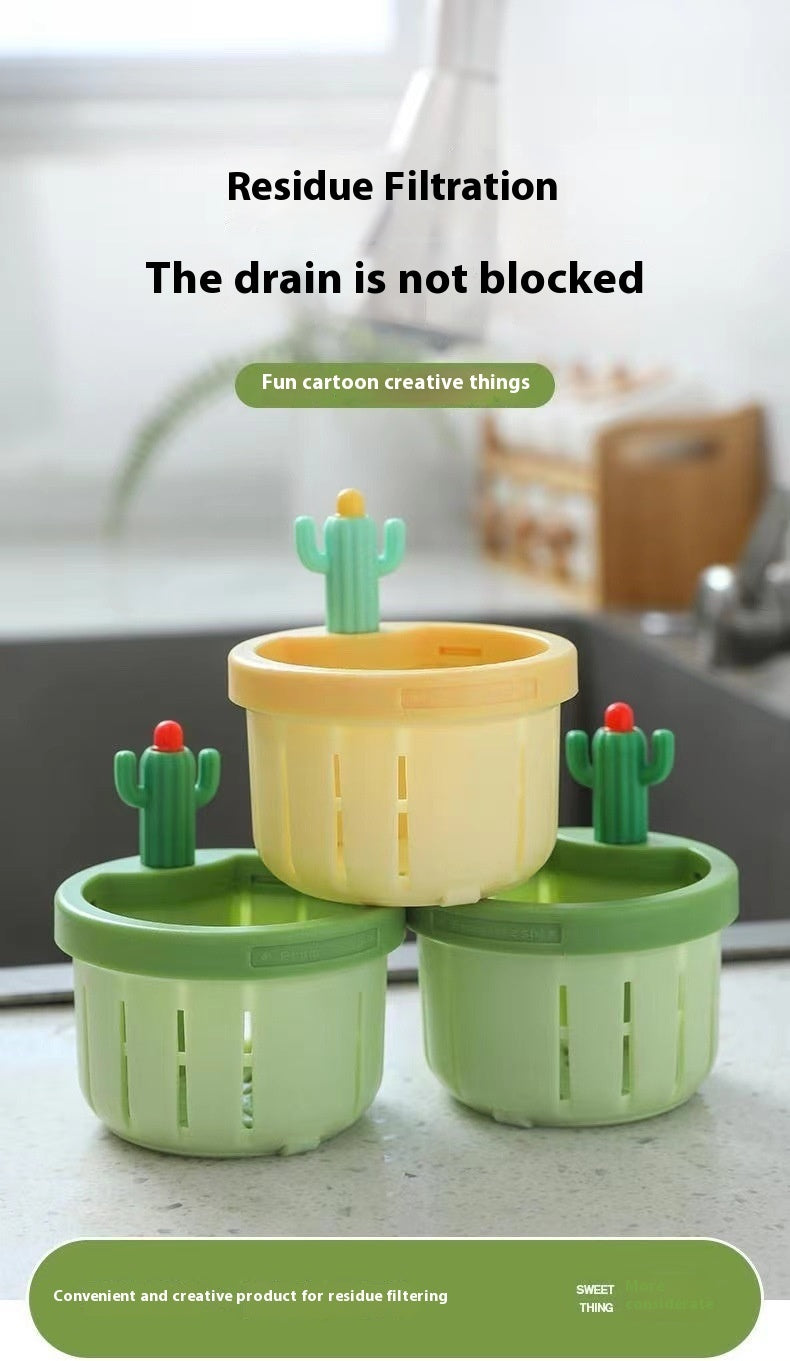 Galuxia Cactus Sink Filter Basket Kitchen Innovative Filter Screen Kitchen Gadgets