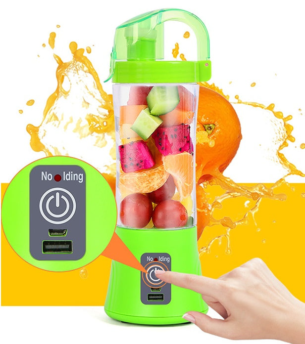 Galuxia Portable Electric Fruit Juicer Handheld Smoothie Maker Blender USB Rechargeable Mini Juice Cup